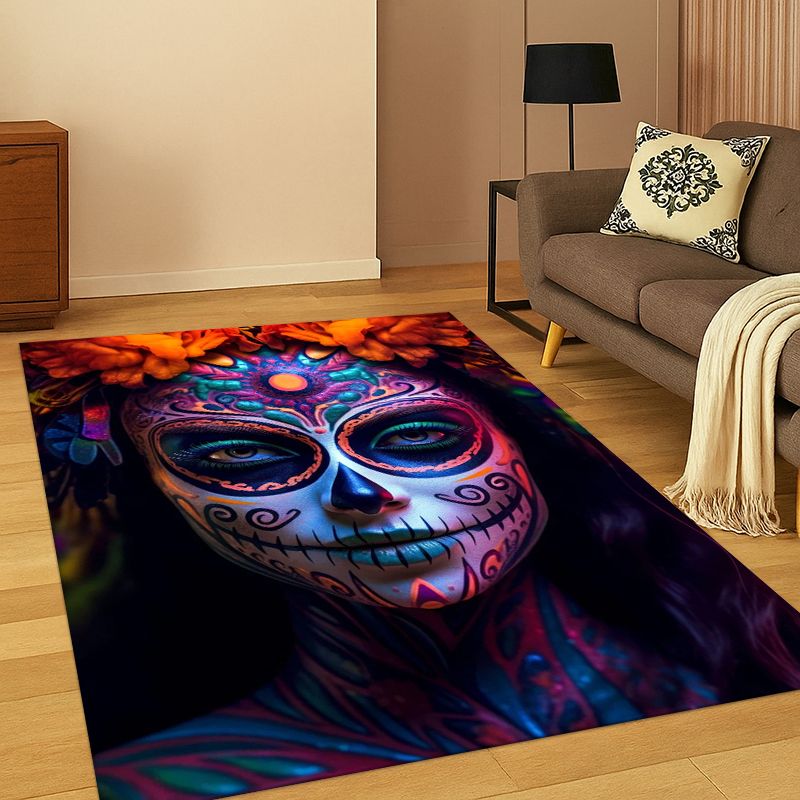 Gothic Skull Dead Girl Cartoon - Kids Outdoor Area ulasan dan harga