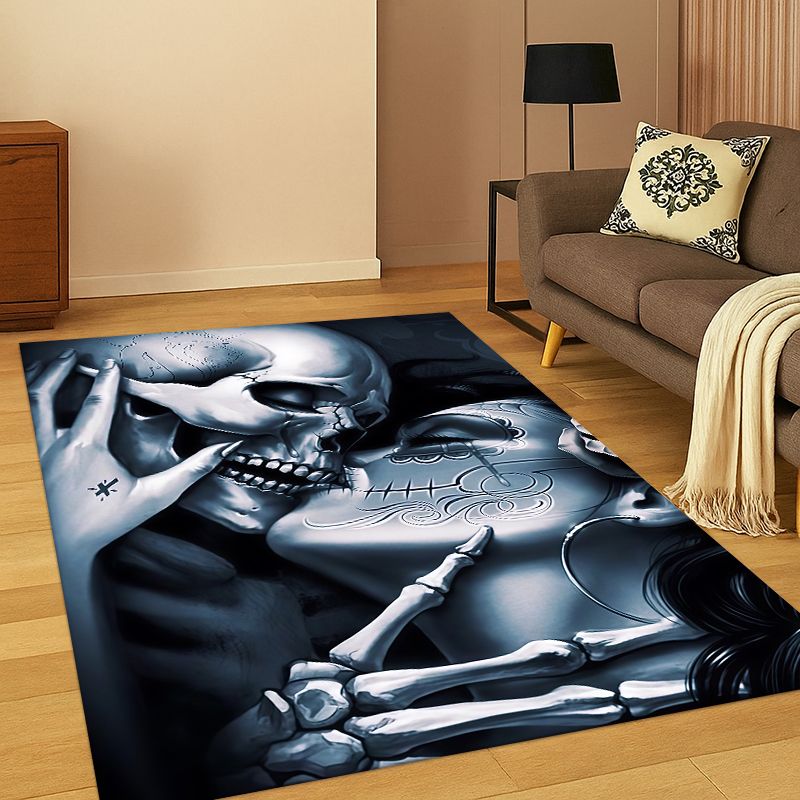 Gothic Skull Dead Girl Cartoon - Kids Outdoor Area ulasan dan harga