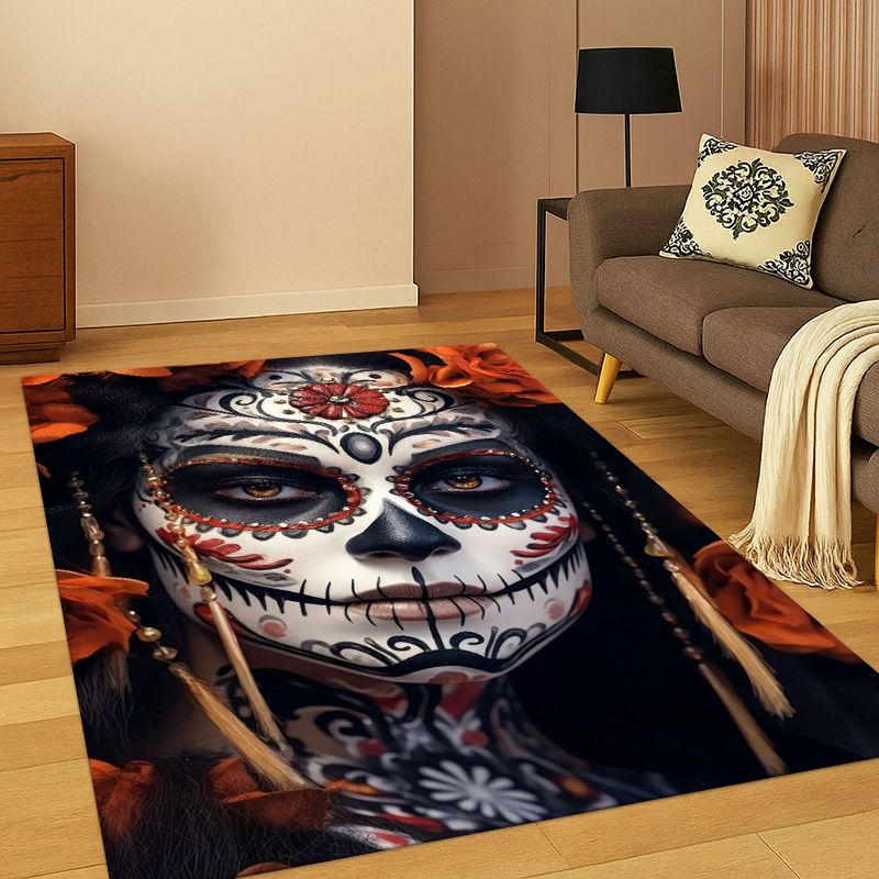 Gothic Skull Dead Girl Cartoon - Kids Outdoor Area ulasan dan harga