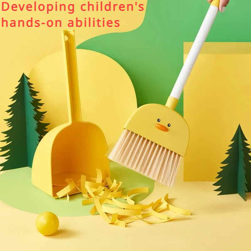 Food grade PP Children's Mini  - Kids Outdoor Broom ulasan dan harga