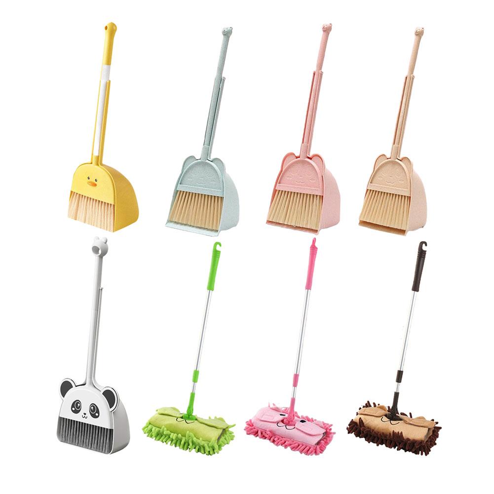 Kids Stretchable Floor Cleanin - Kids Outdoor Broom ulasan dan harga