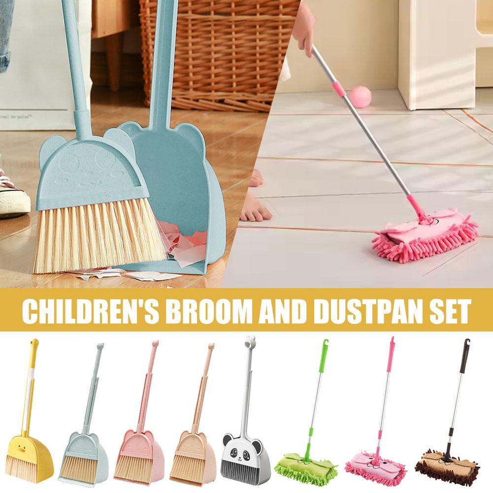 Kids Stretchable Floor Cleanin - Kids Outdoor Broom ulasan dan harga