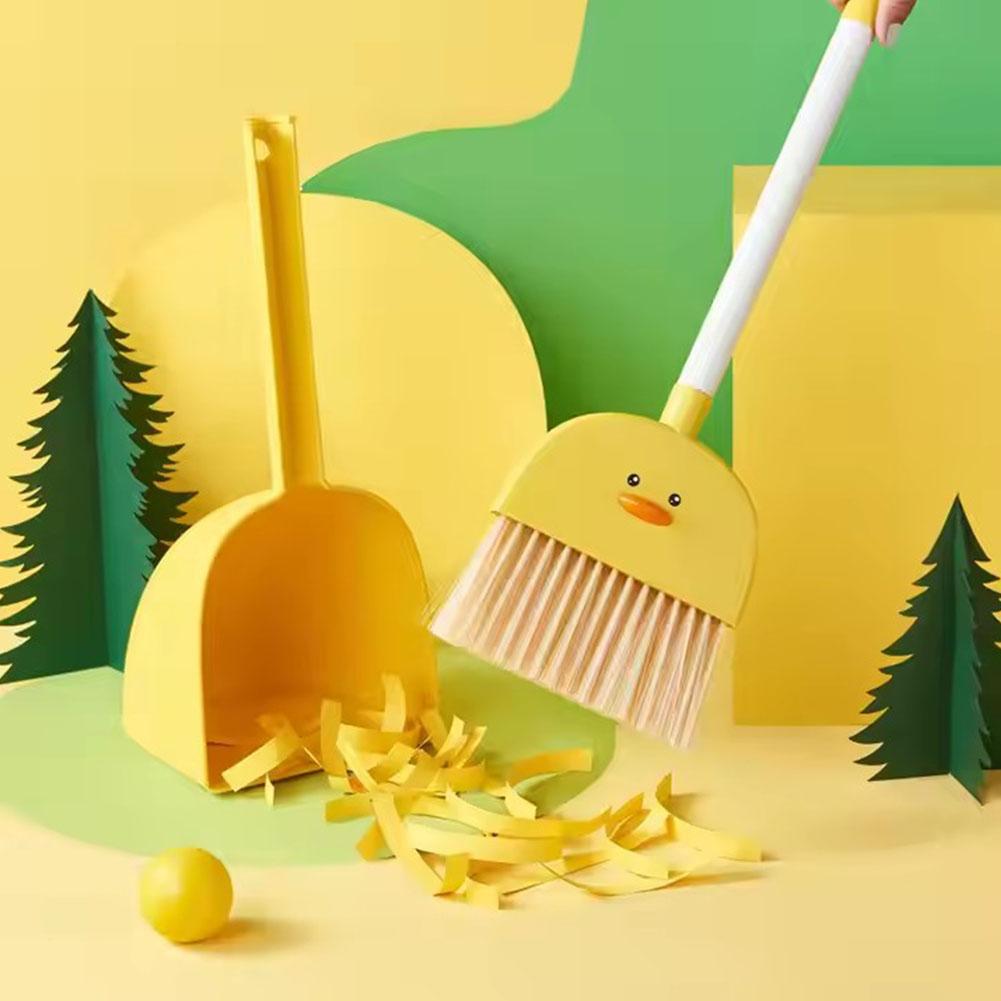 Kids Stretchable Floor Cleanin - Kids Outdoor Broom ulasan dan harga
