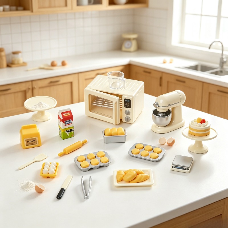 Mini Baking Time Pretend Play  - Kids Outdoor Kitchen Accessories ulasan dan harga