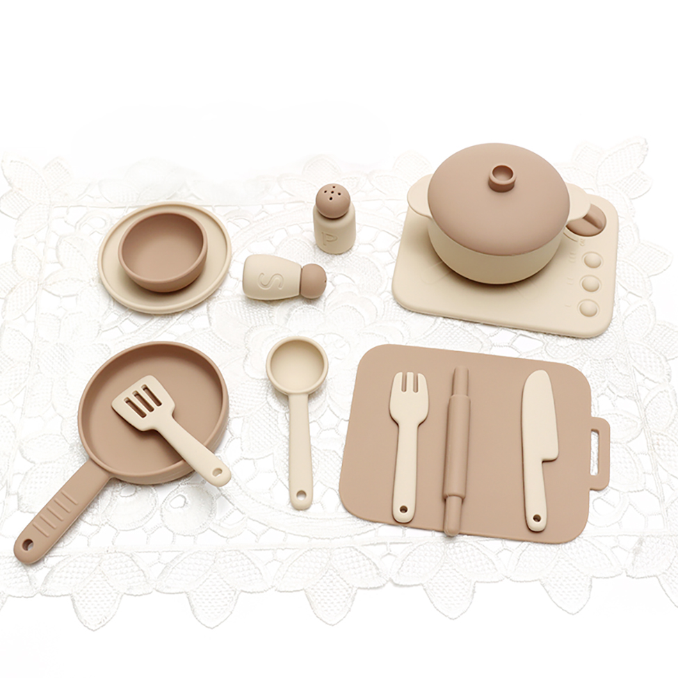 13 Pcs Set Silicone Cooking Pl - Kids Outdoor Kitchen Accessories ulasan dan harga
